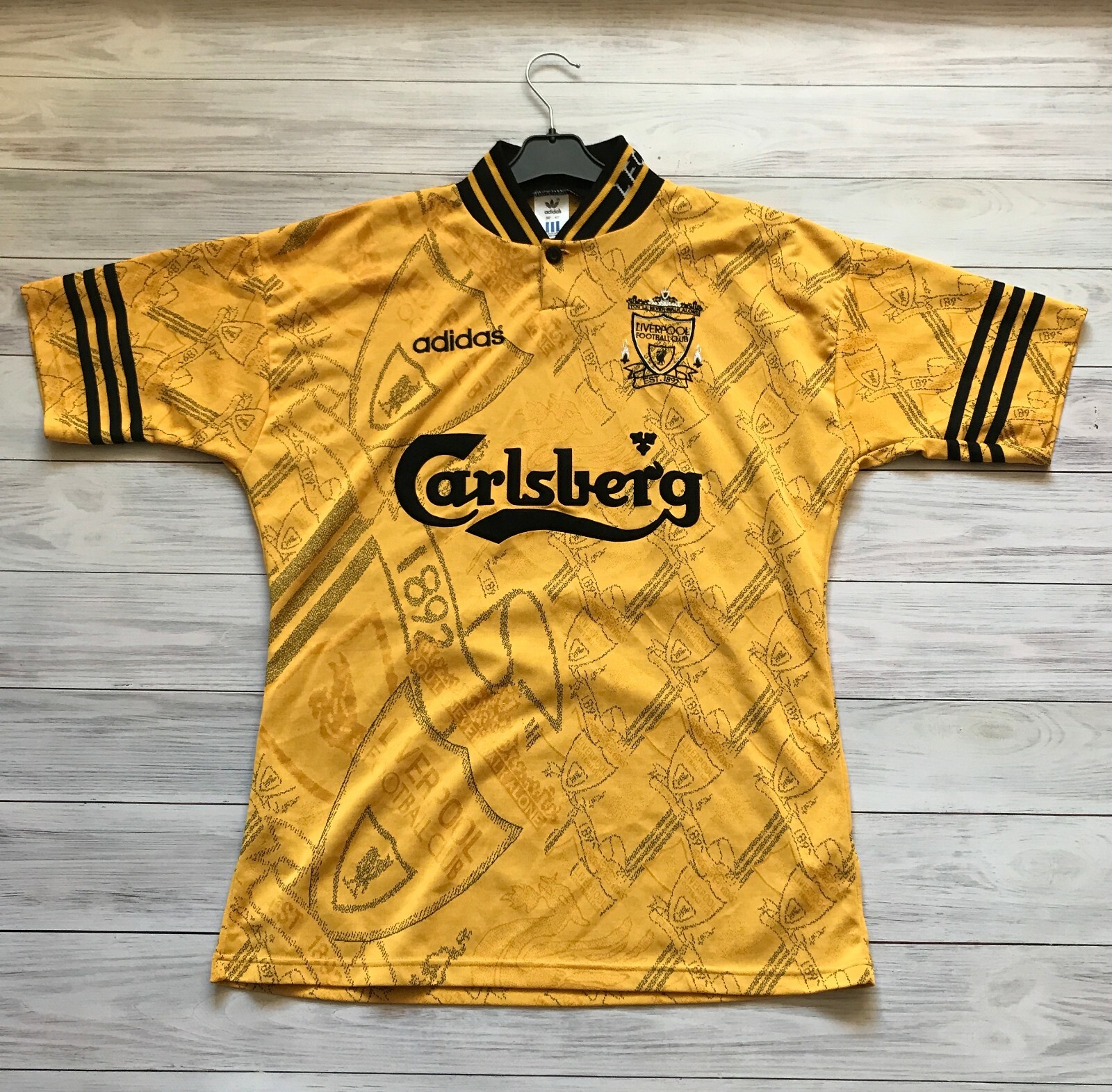 Liverpool 1994 - 1996 Third football shirt jersey Adidas Liverpool 1994 - 1996 Third football shirt jersey Adidas