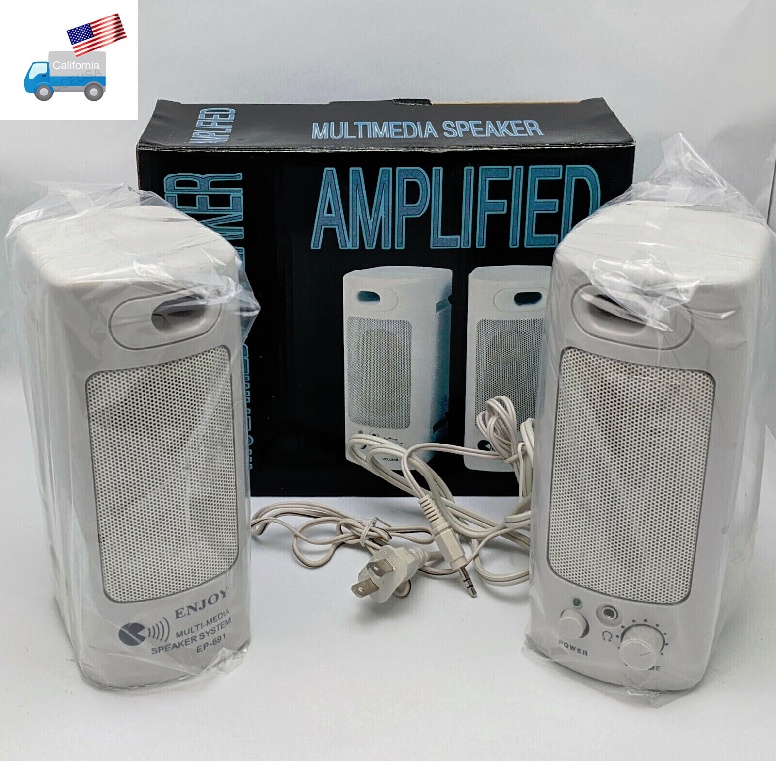 【レアCD】KEYNOTE SPEAKER / TABLEEK MASPYKE NEW Enjoy Sound EP-691 2.0 Speaker for Desktop PC, MP3