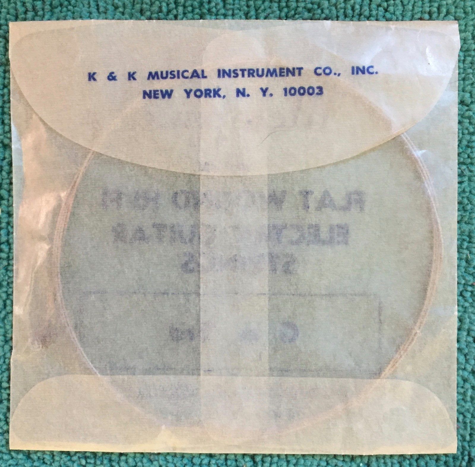 Ten (10) Vintage Melofonic Flat Wound Hi Fi Electric Guitar G, or 3rd, Strings