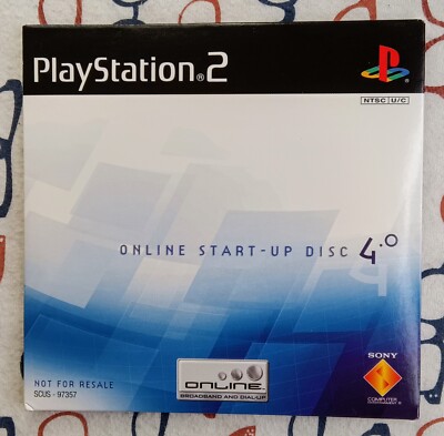 Online Start-Up Disc 4.0 - Sony Playstation 2 PS2 - Complete Copy Demo
