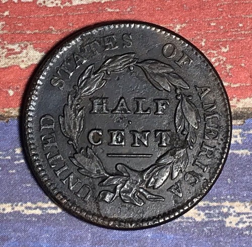 1829 1/2 CENT. SUPER NICE HIGHER GRADE COLLECTOR COIN FOR YOUR COLLECTION OR SET