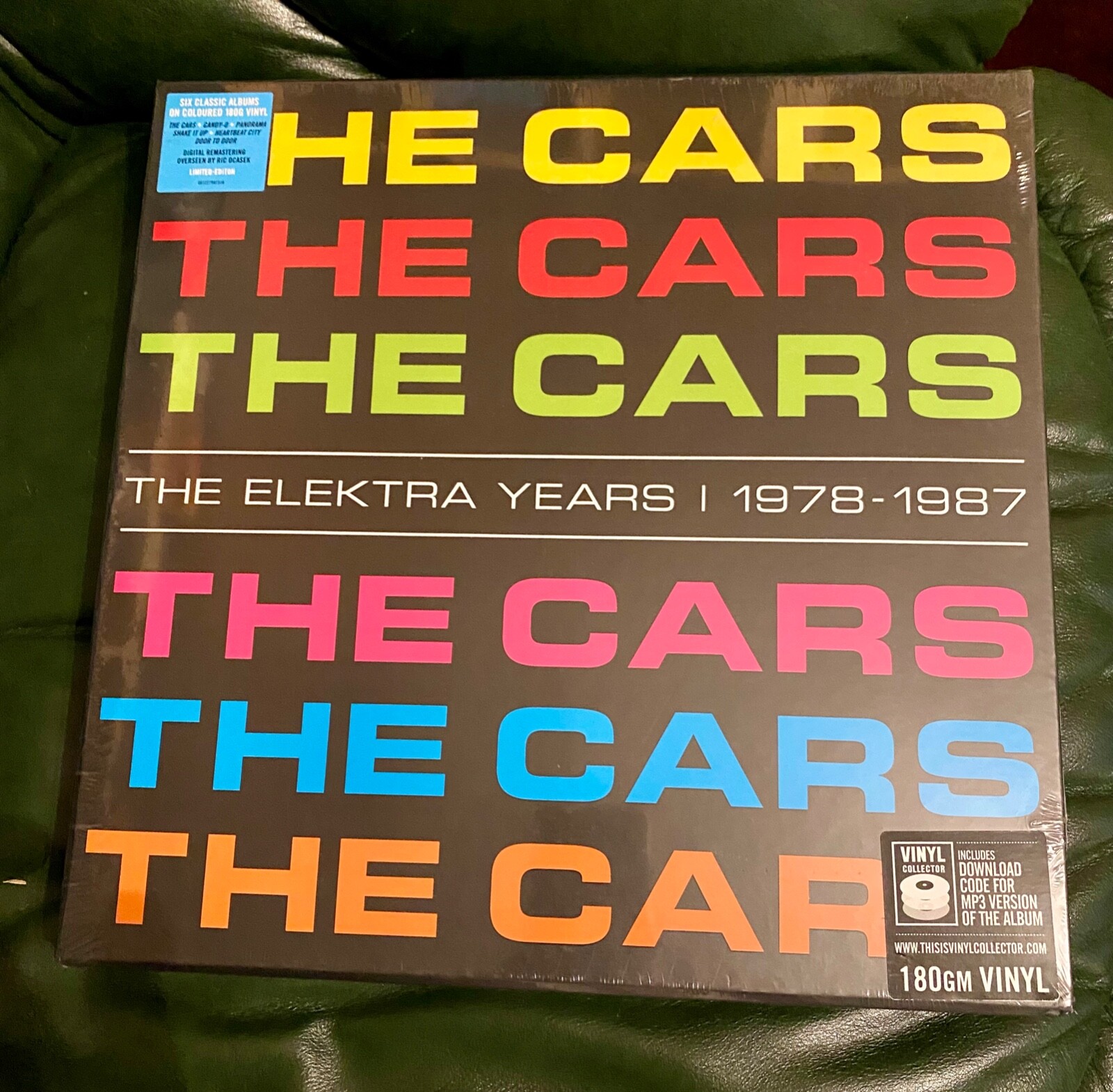 The CARS THE ELEKTRA YEARS 1978-1987, 6 VINYL BOX SET