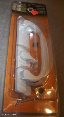 Prime-Line Patio Door Handle Offset Thumb Turn Diecast White (F18)