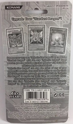 Yugioh 5’D’s 1st Edition Duelist Pack Yusei & Stardust Overdrive, Blister Pack