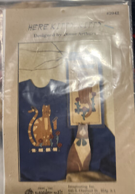 HERE KITTY KITTY Pattern by Diane Arthurs