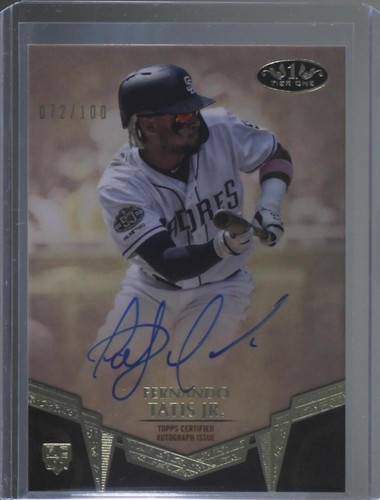 2019 Topps Tier One - Fernando Tatís Jr. #BA-FTJ