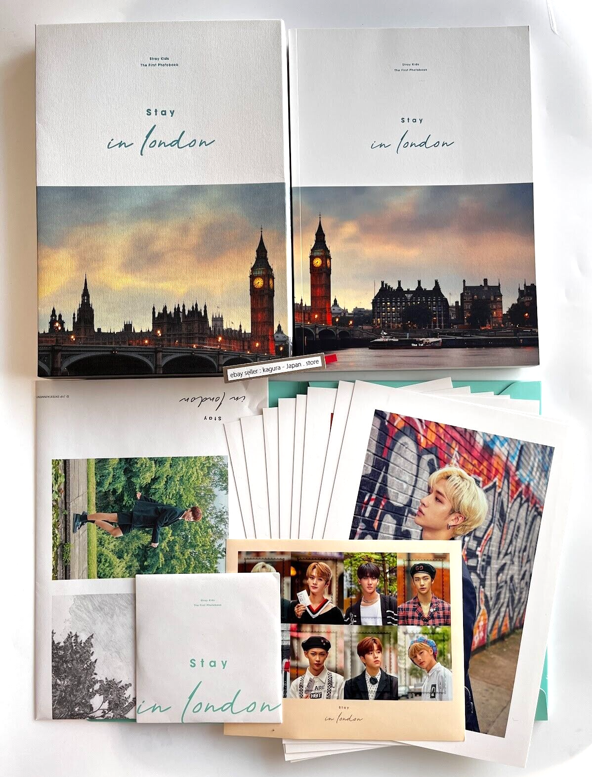 Stray Kids Stay in London First Photobook + Postcards +