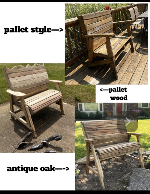 Pallet Bench: Hand-Made, Authentic, One-Of-A-Kinds