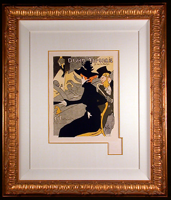 Divan Japonais 1895 Original Color Lithograph after Toulouse