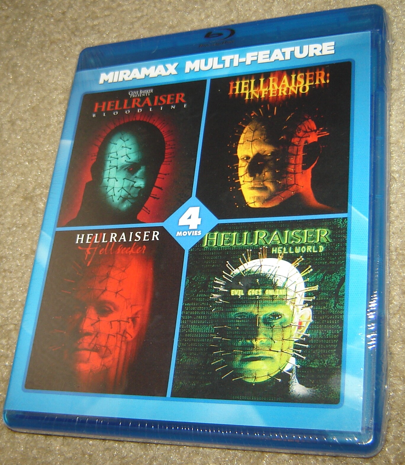 Miramax Hellraiser Series (Blu-ray Disc,2011),NEW & SEALED