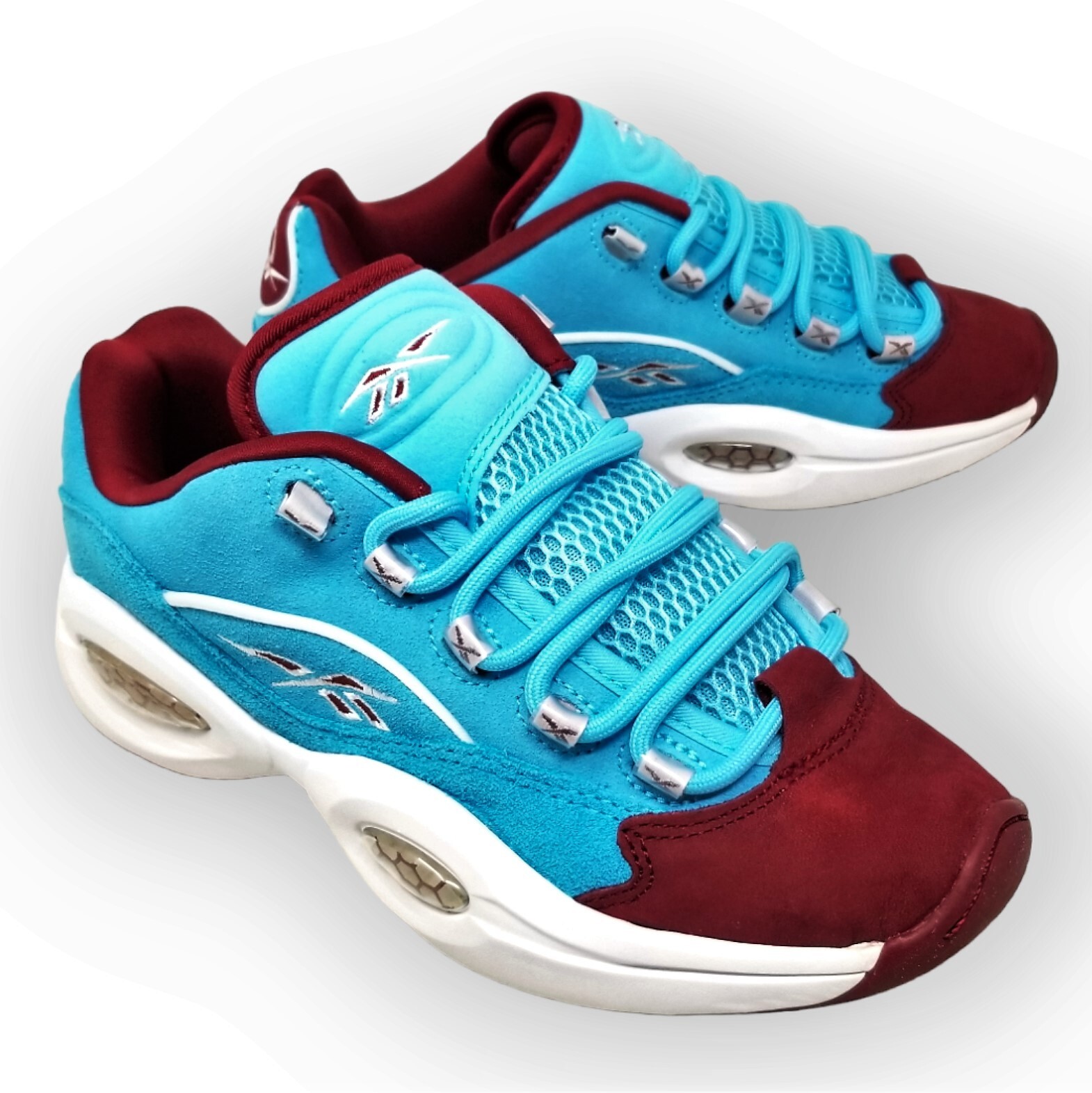 REEBOK QUESTION LOW 'PHILLIES' Blue/Burgundy/White (GZ0990 REEBOK QUESTION LOW 'PHILLIES' Blue/Burgundy/White (GZ0990