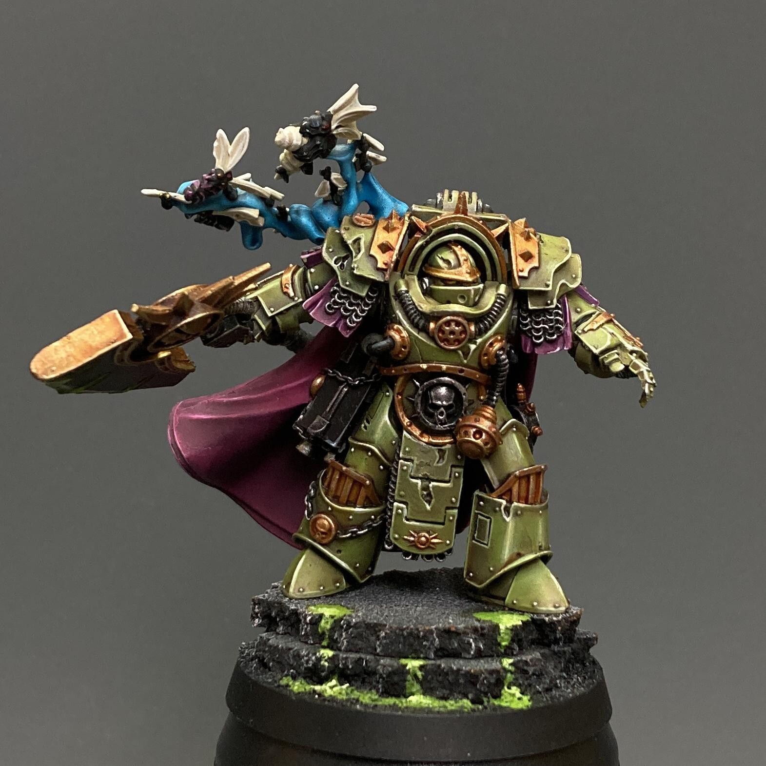 Legion Cataphractii Praetor Death Guard Miniatures Warhammer