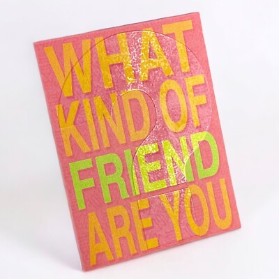 Fun BIRTHDAY Card FOR THE ABSOLUTE BEST FRIEND, Orange by American Greetings + 