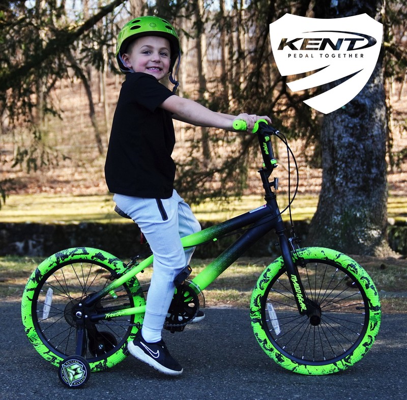 Bicycles 18"  MG18 BMX Boy'S Child Bike, Black and Green