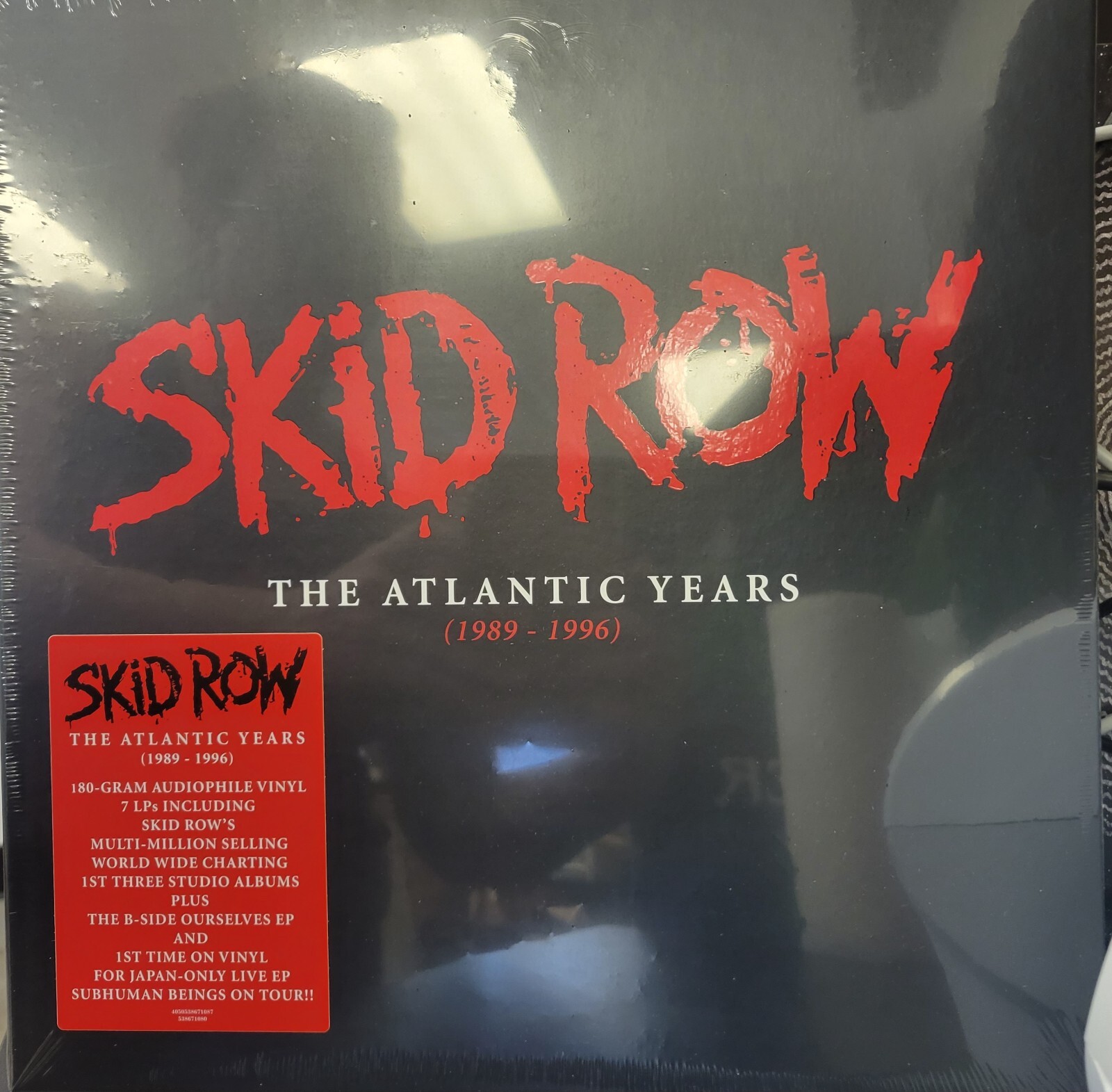 SKID ROW The Atlantic Years 1989-1996 7 LP VINYL BOX SET