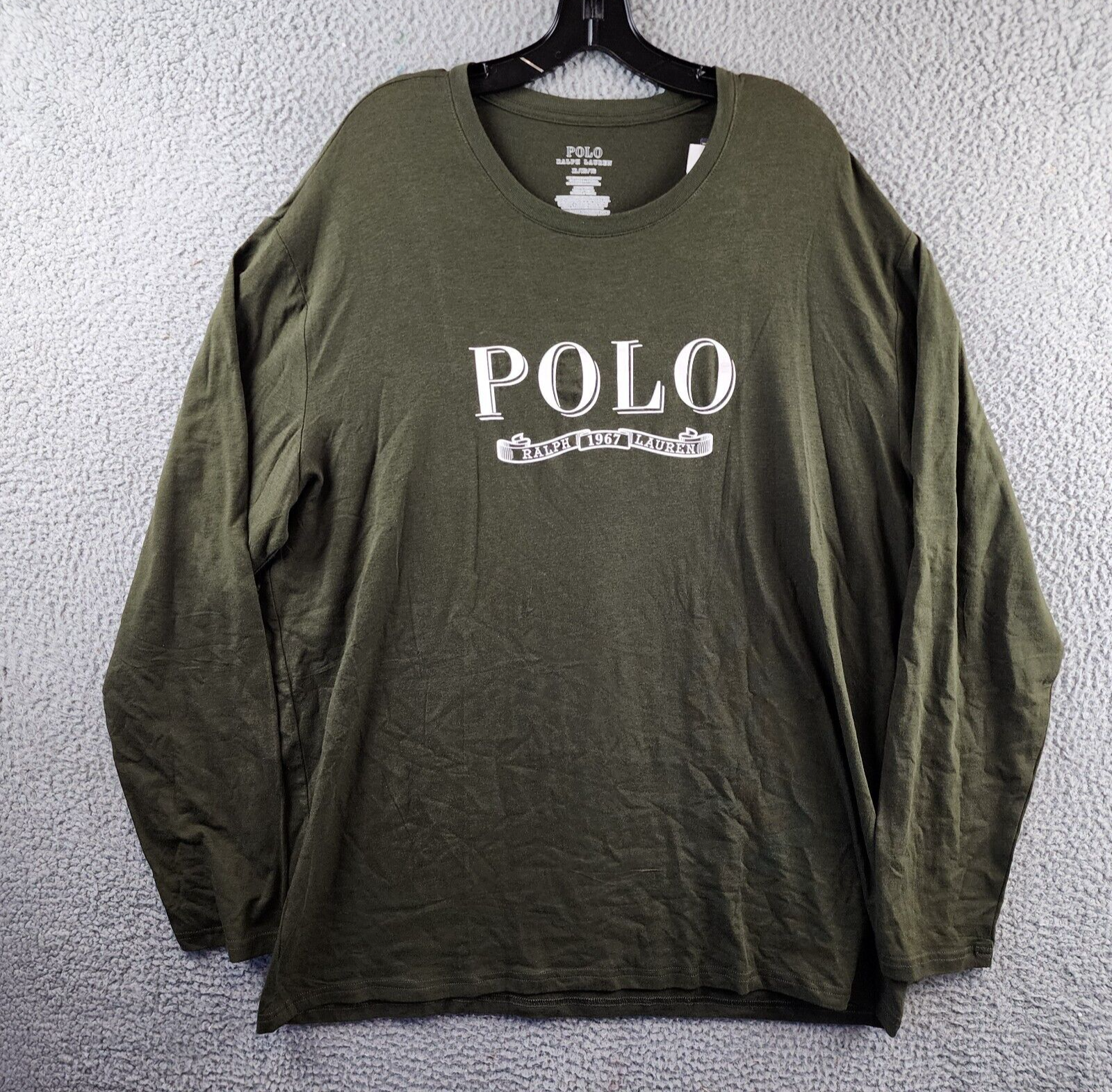 【美品】POLO RALPH LAUREN ロングTシャツ XL 大きいサイズ メンズ ポロラルフローレン POLO RALPH LAUREN サーマル