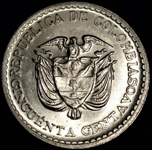 Colombia 1965 20 CENTAVOS Coin higher g with Toned-Lustre & Jorge Eliecer Gaitan