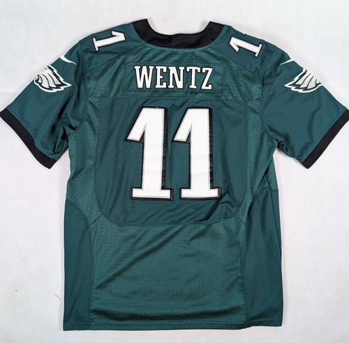 フィラデルフィア・イーグルス Wentz ジャージ XL 黒 Nike Carson Wentz Philadelphia Eagles #11 NFL On Field
