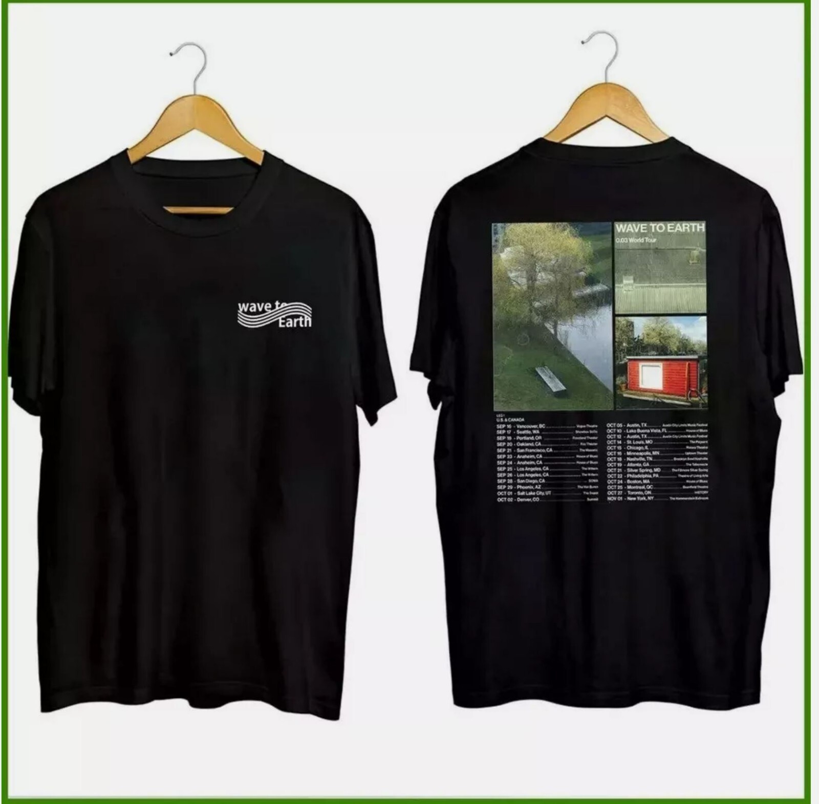 wave to earth 2024 0.03 World tour Tシャツ Wave To Earth 0 03 Tour 2024 Shirt Wave To Earth 2024
