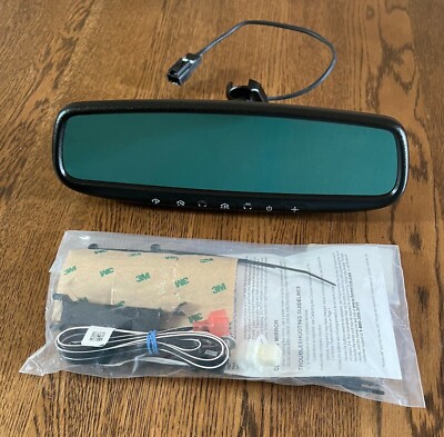 Gentex Mirror w/Homelink, Auto-Dim, HFCHL4 - Fits Kia, Maverick and other models