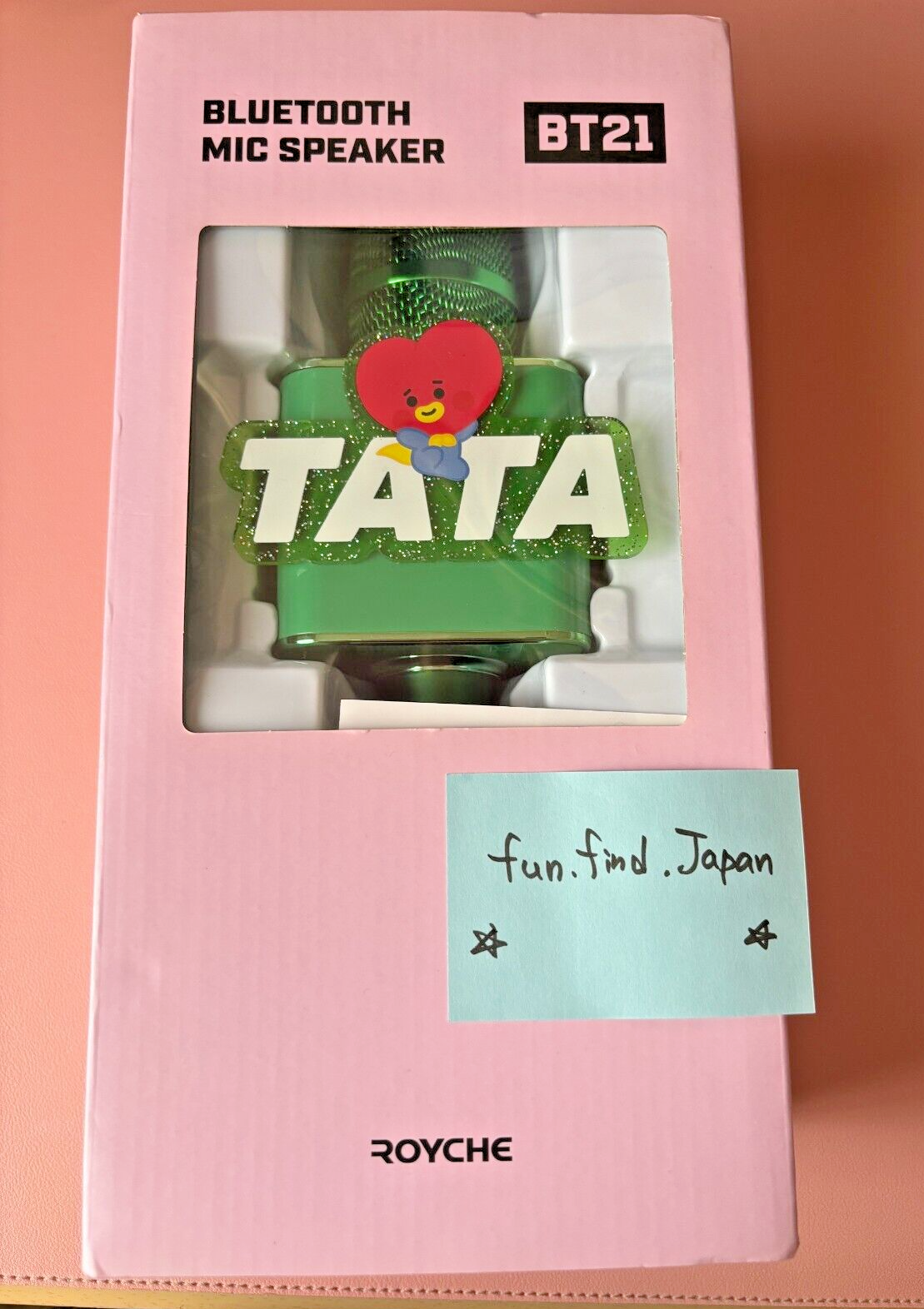 BT21 Wireless MIC Speaker TATA Bluetooth Microphone BTS V