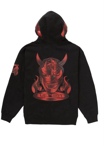 トップス KEEP MY DEMON ZIP HOODIE money sex888 Supreme Demon Zip Up Hooded Sweatshirt (SS22) - $178