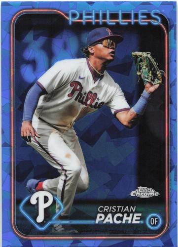 2024 Topps Chrome Sapphire Edition - Cristian Pache #456