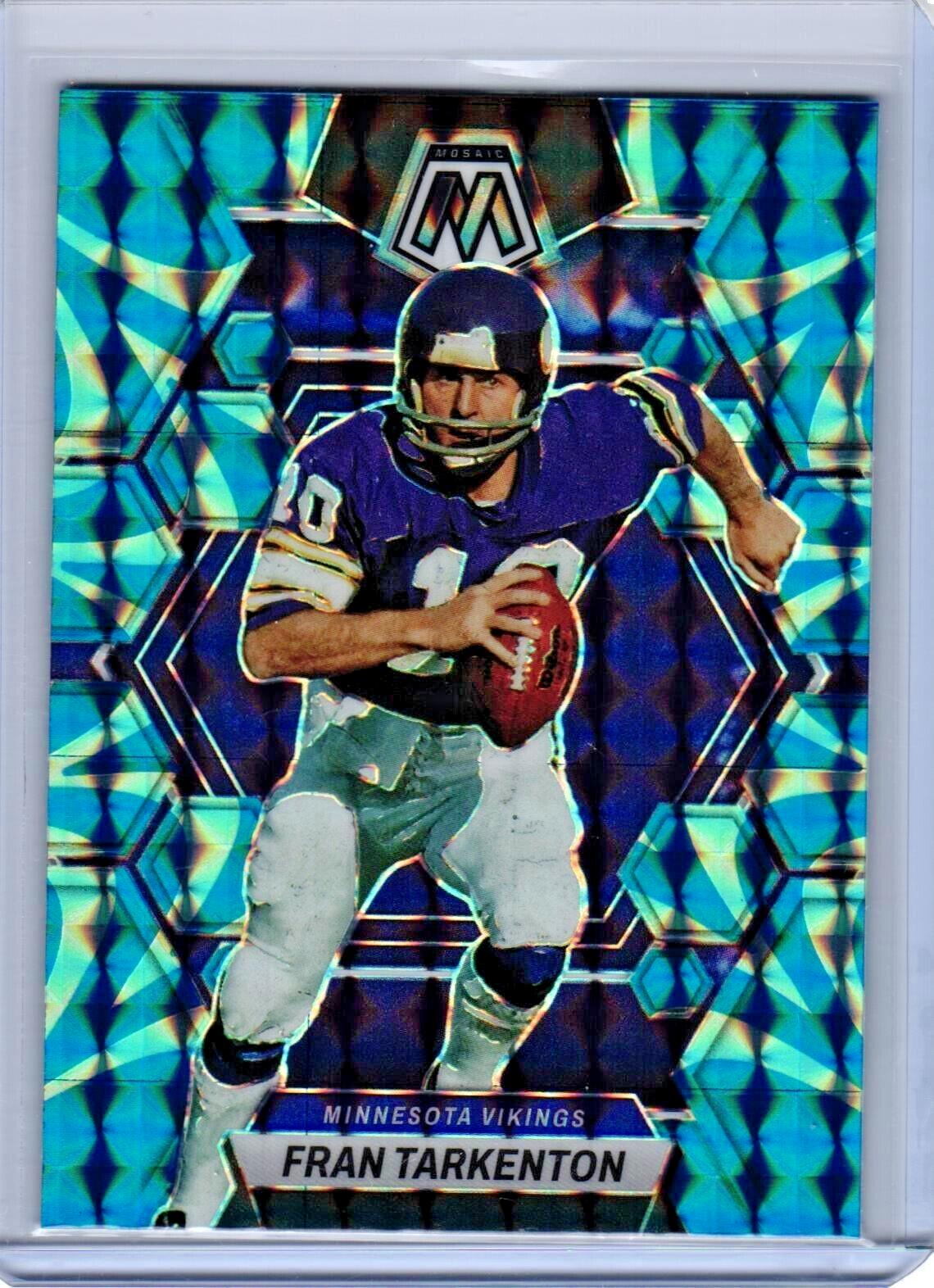 ＊kariko＊　0716 Fran Tarkenton 2023 Panini Mosaic Reactive Blue Prizm #159
