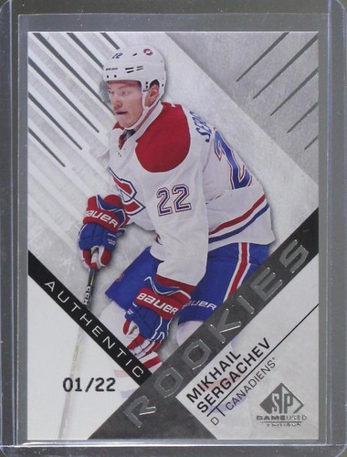 2016-17 SP Game Used - Mikhail Sergachev #111