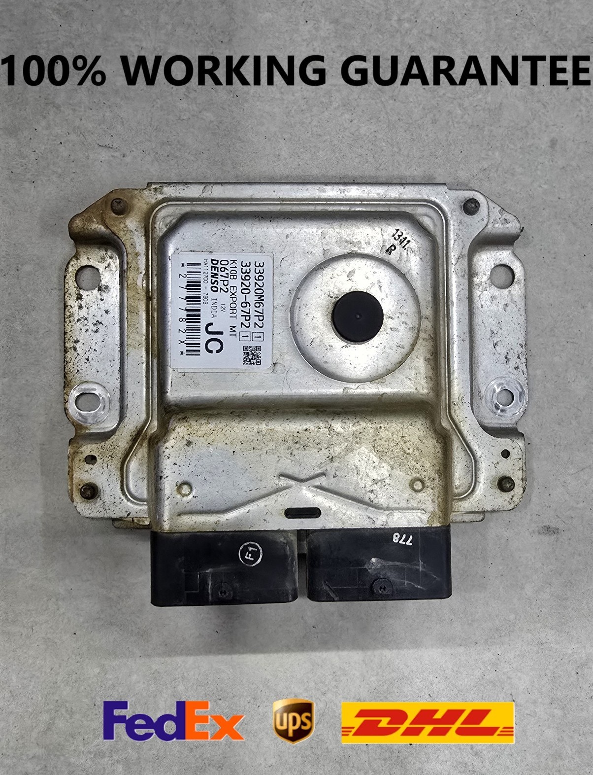 SUZUKI ALTO ECU 33920M67P2 DENSO 100% FULLY FUNCTIONAL FAST