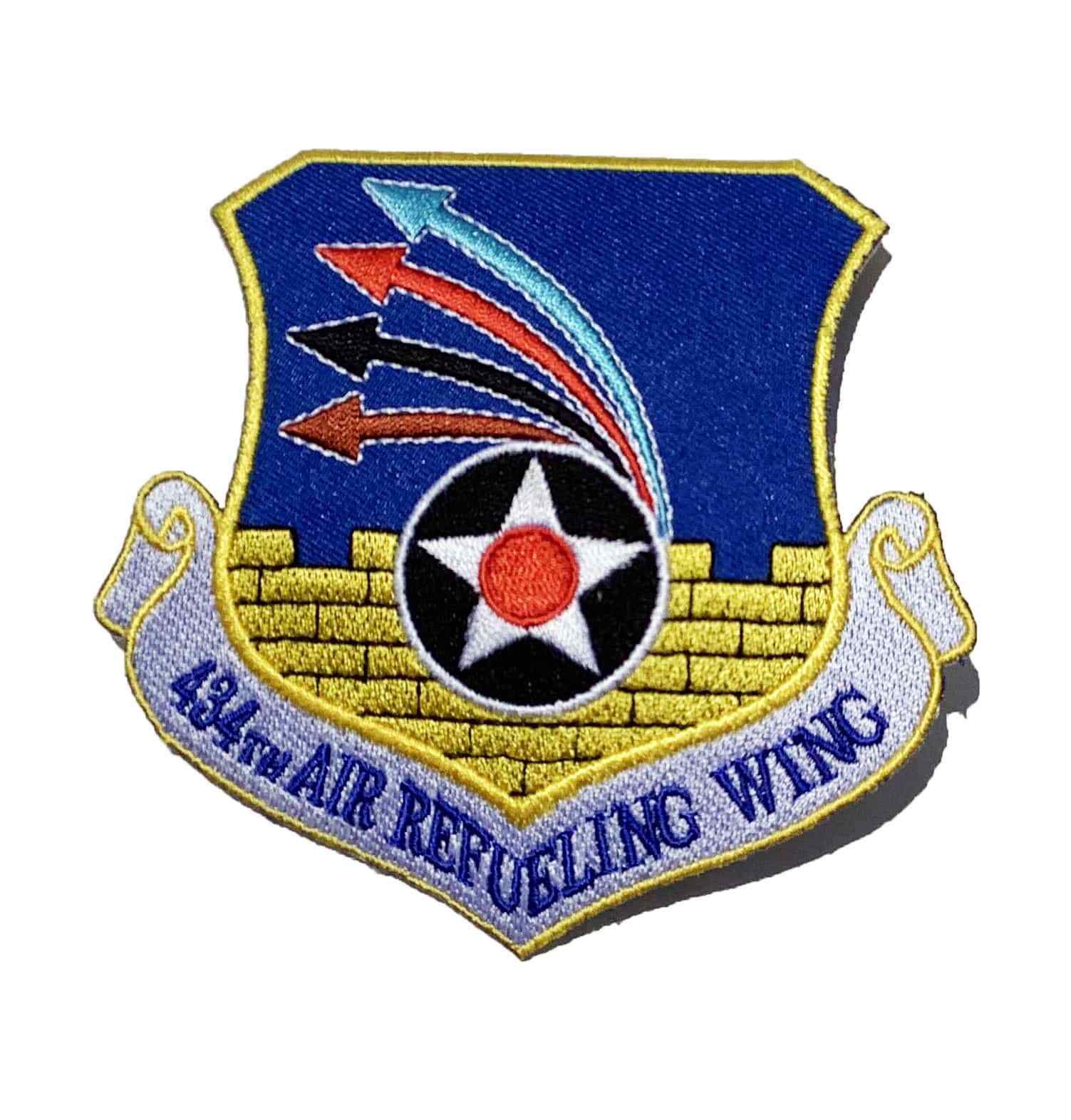 434th Air Refueling Wing Patch – Plastic Backing