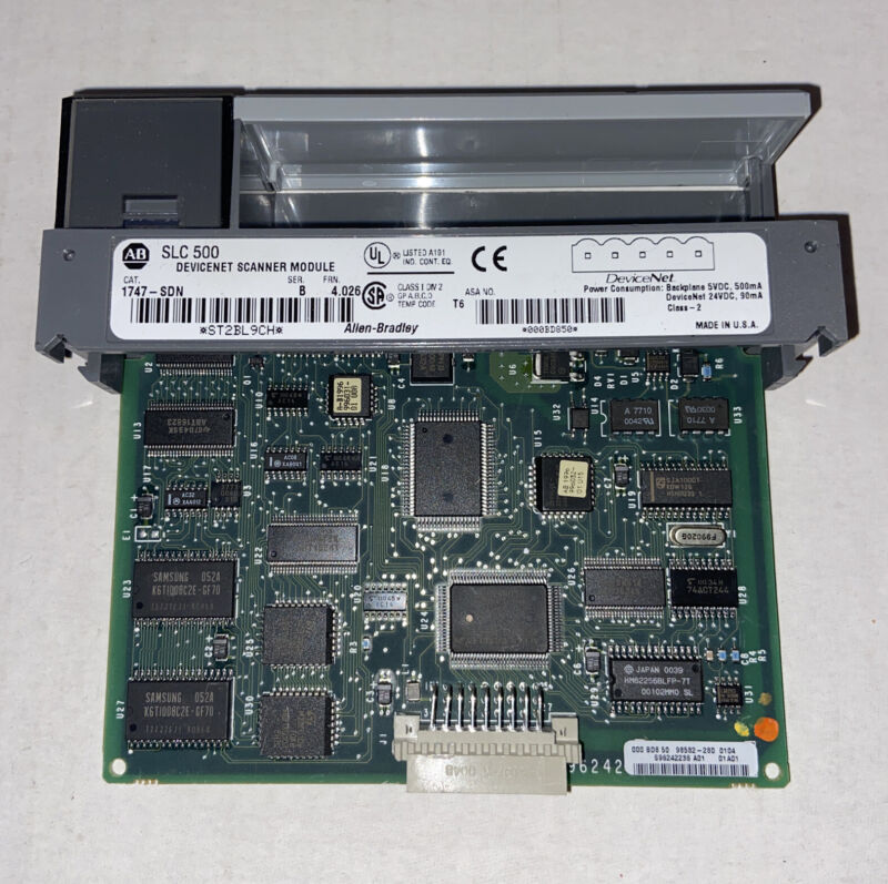 Allen Bradley 1746-SDN SLC500 DeviceNet Scanner Module FRN. 4.026
