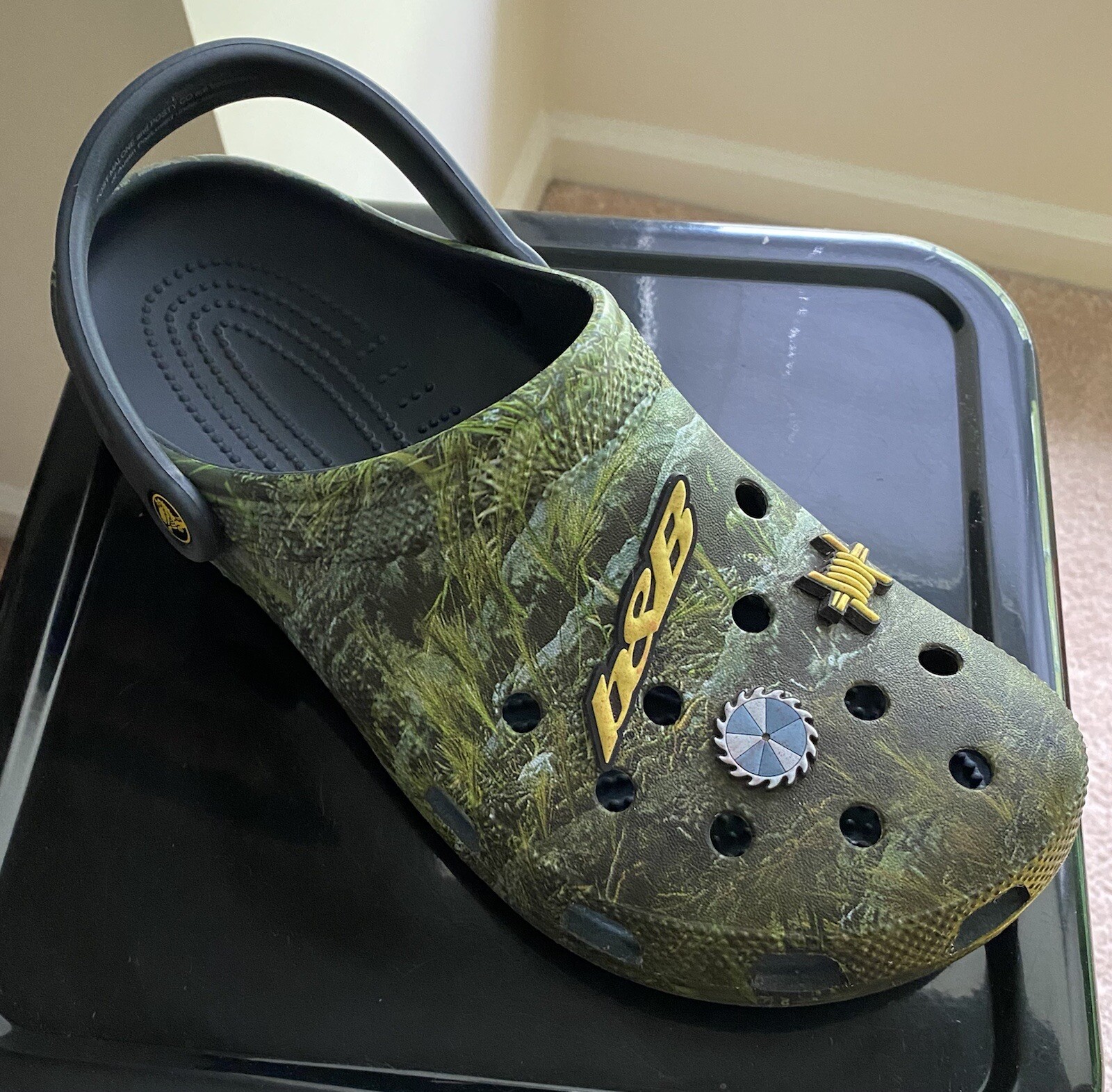 mens post malone crocs