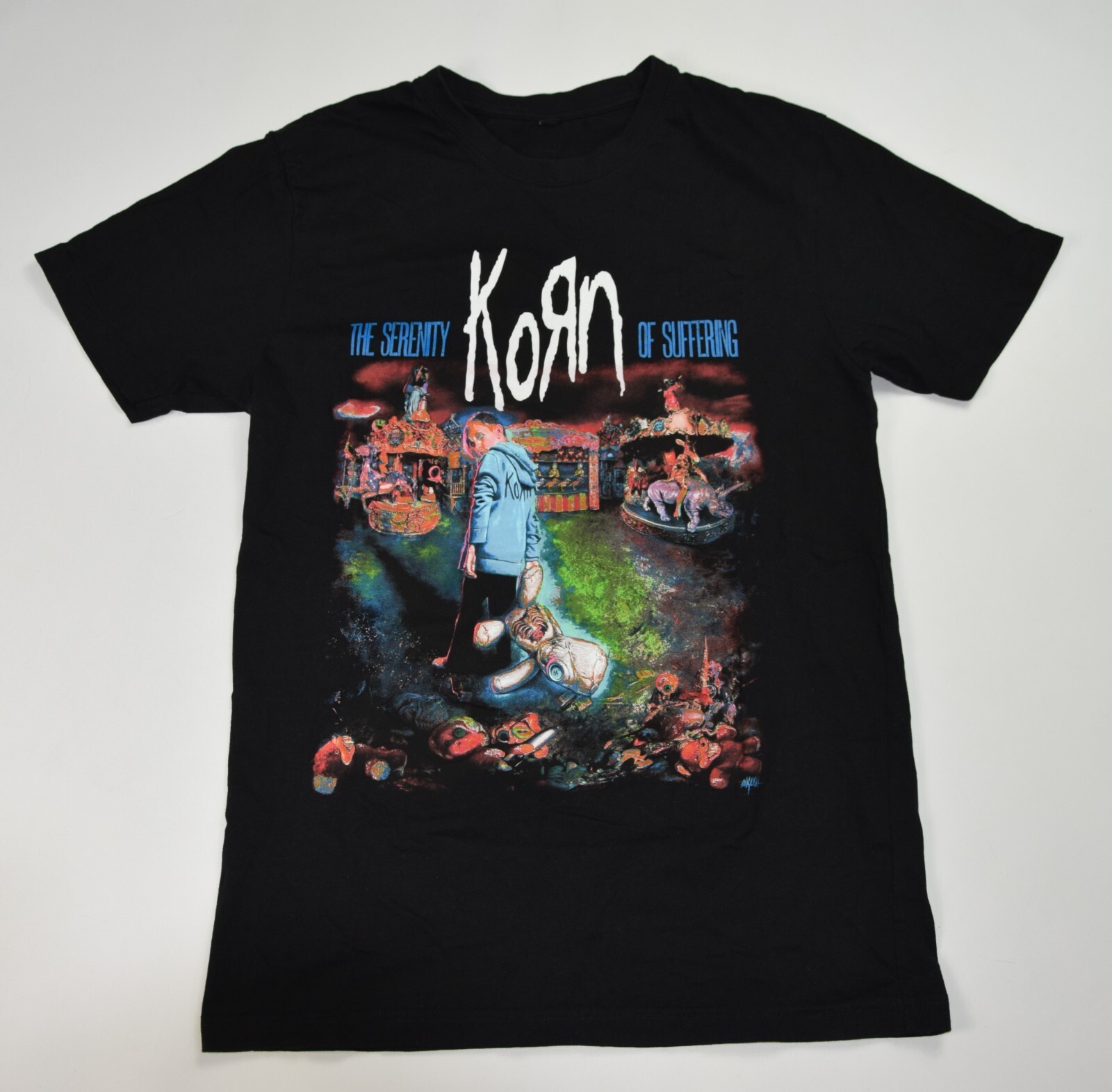 【00s】KORN vintage tシャツ HAND SIGN Bootleg 00s】KORN vintage tシャツ HAND SIGN Bootleg