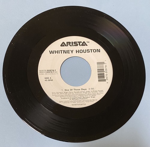 レコード ホイットニーヒューストン/one of those days Whitney Houston / One Of Those Days(Remix) | VINYL7 RECORDS