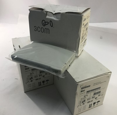 NEW Lot of 3Com OfficeConnect Dual Speed Switch 8/5 Plus Ethernet Hubs -SEE INFO