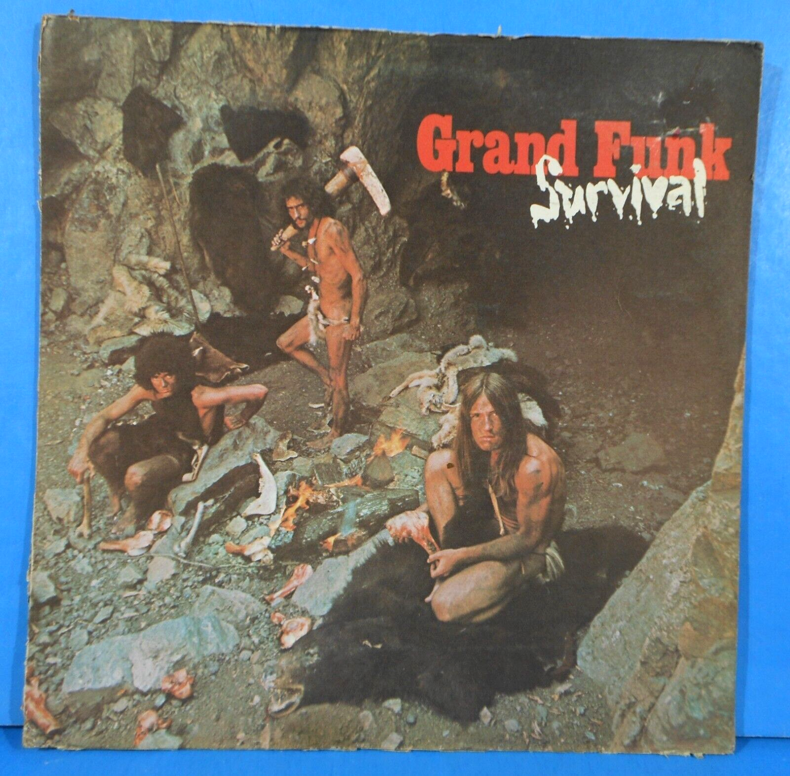 GRAND FUNK SURVIVAL LP 1971 ORIGINAL PRESS PHOTOS NICE