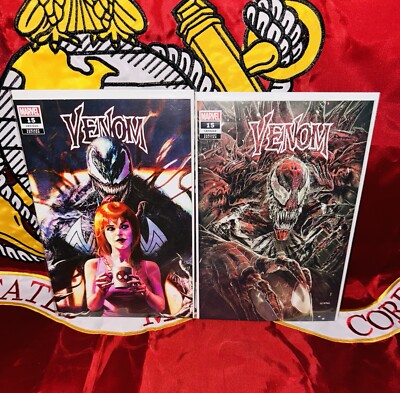 Venom #15 Marco Mastrazzo & John Giang LTD 3000 Exclusive Trade Variant Set