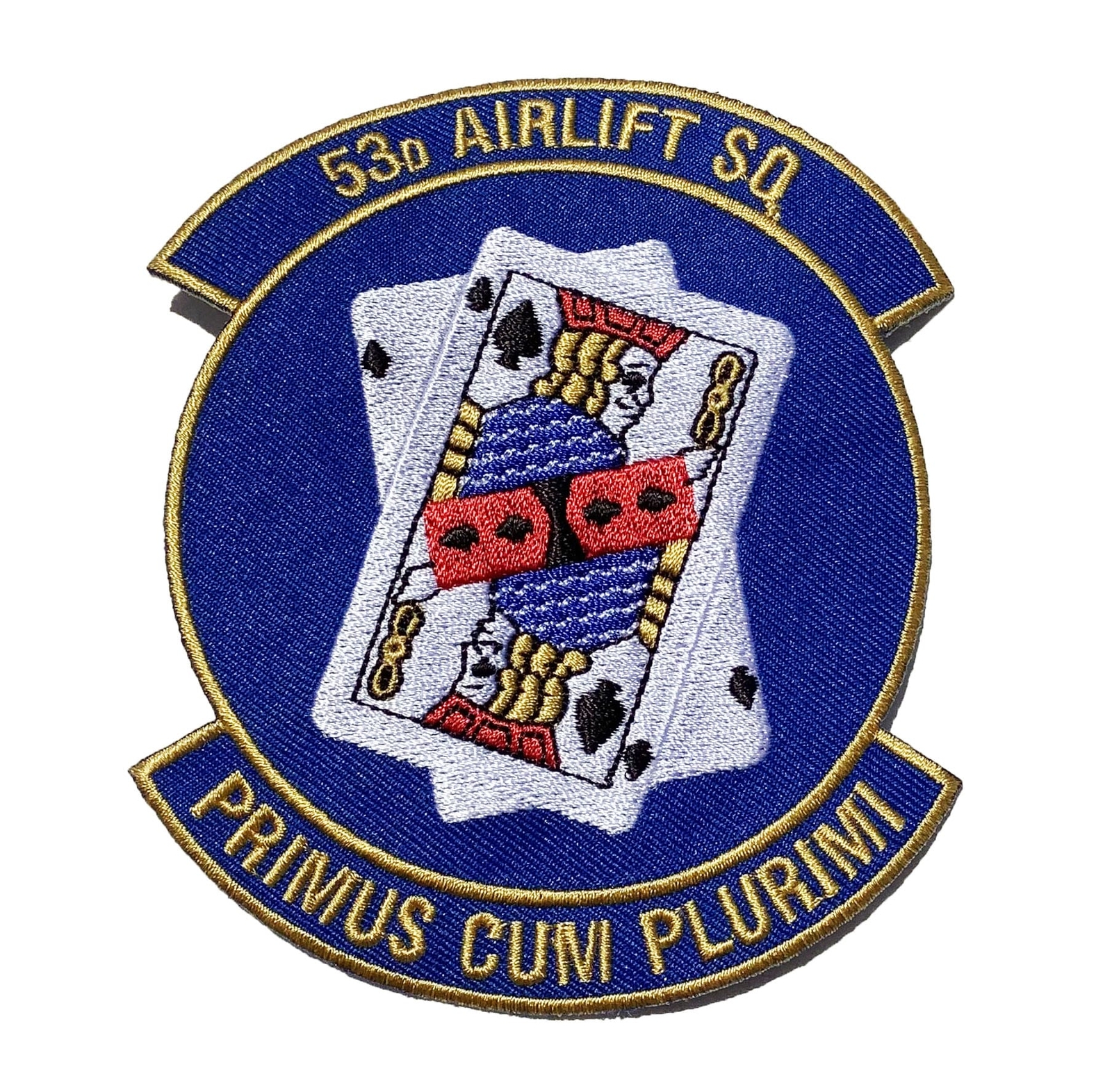 USAF 22d AIRLIFT SQ C-5 刺繍パッチ Travis AFB 22 AS C-5M Super Galaxy PVC Patch - 22D Airlift