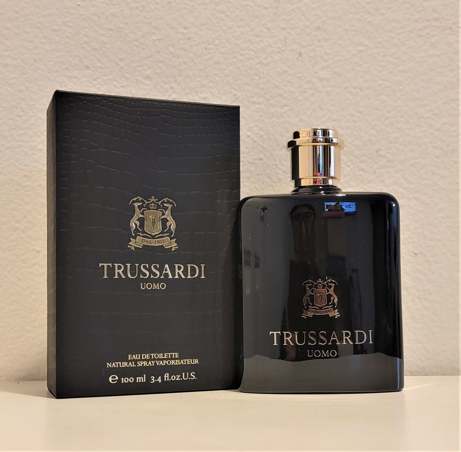 未使用品！ DA TRUSSARDI 23cm IVY shoulder bag with metal detail brand TRUSSARDI