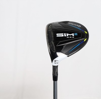 Taylormade Sim 2 Max 16.5° 3 Fairway Wood Regular 166365 Excellent Left Hand O80