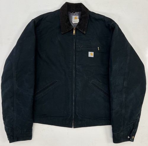 Carhartt Detroit ブラック M CARHARTT DUCK DETROIT JACKET BLACK - Rogue Motorcycles