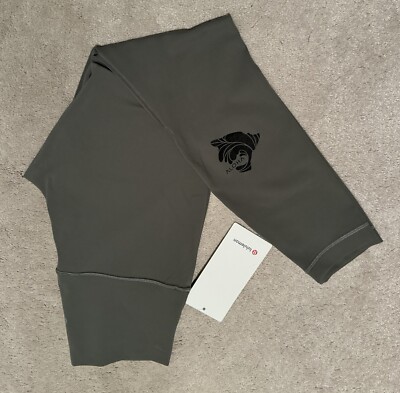Womens NWT Lululemon Exclusive Aloha Hawaii Align HR 25'' Leggings Grey Sage Sz 6