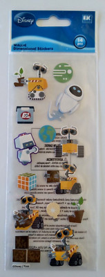 EK Success Disney/Pixar WALL-E dimensional stickers 14 pcs. RETIRED