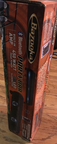 Bazooka 450W 24-inch Bluetooth Party Bar Off Road Sound Bar and LED Lights