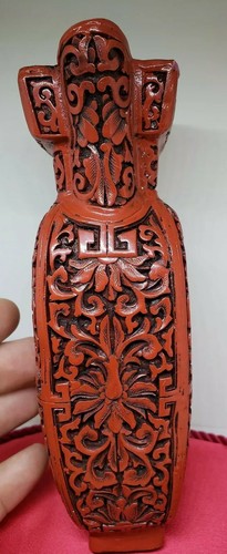 CHINESE LACQUER CINNABAR TEAPOT - EARLY 20TH CENTURY