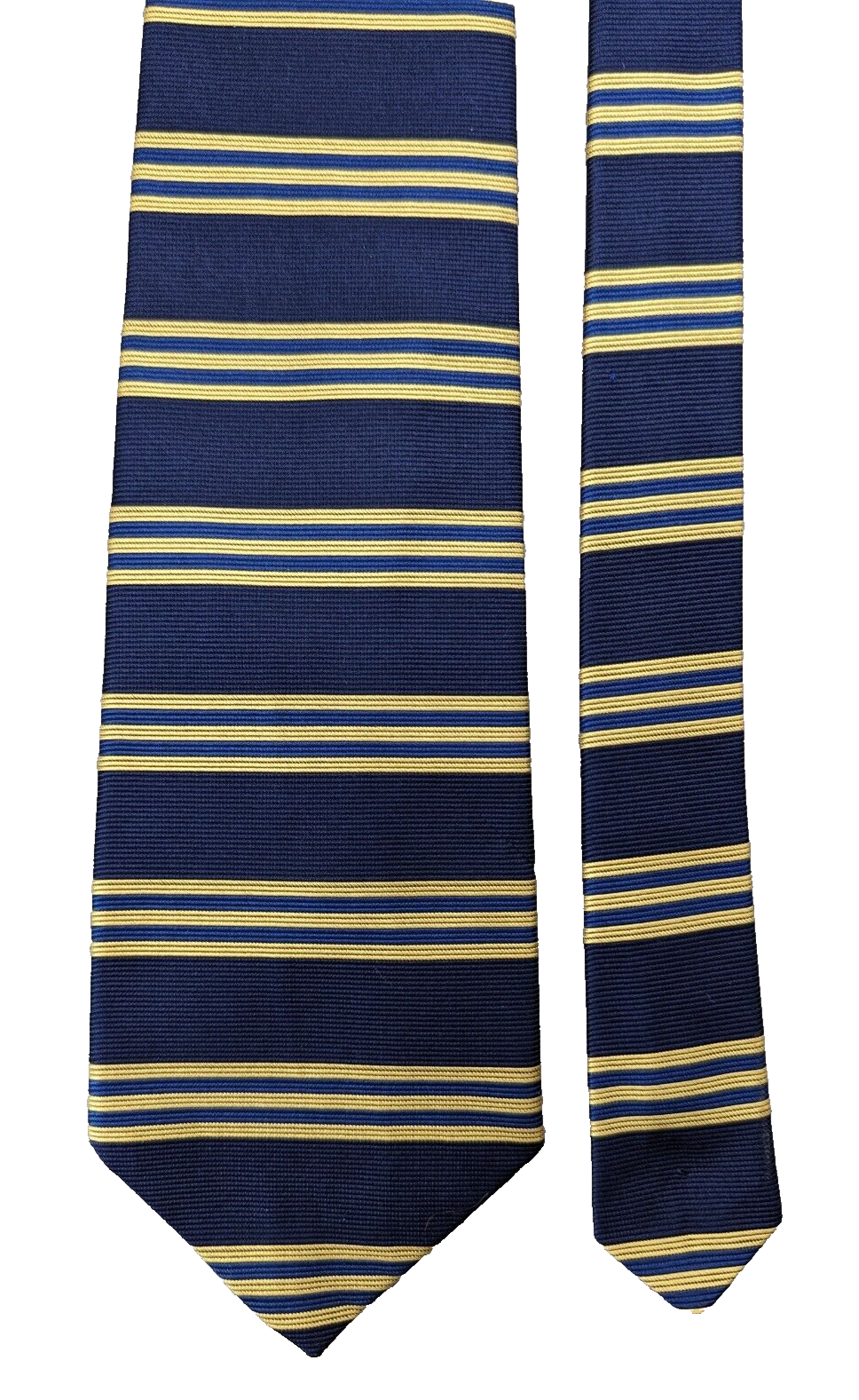 Vintage Brooks Brothers Tie Mens Blue Stripe 100% Silk