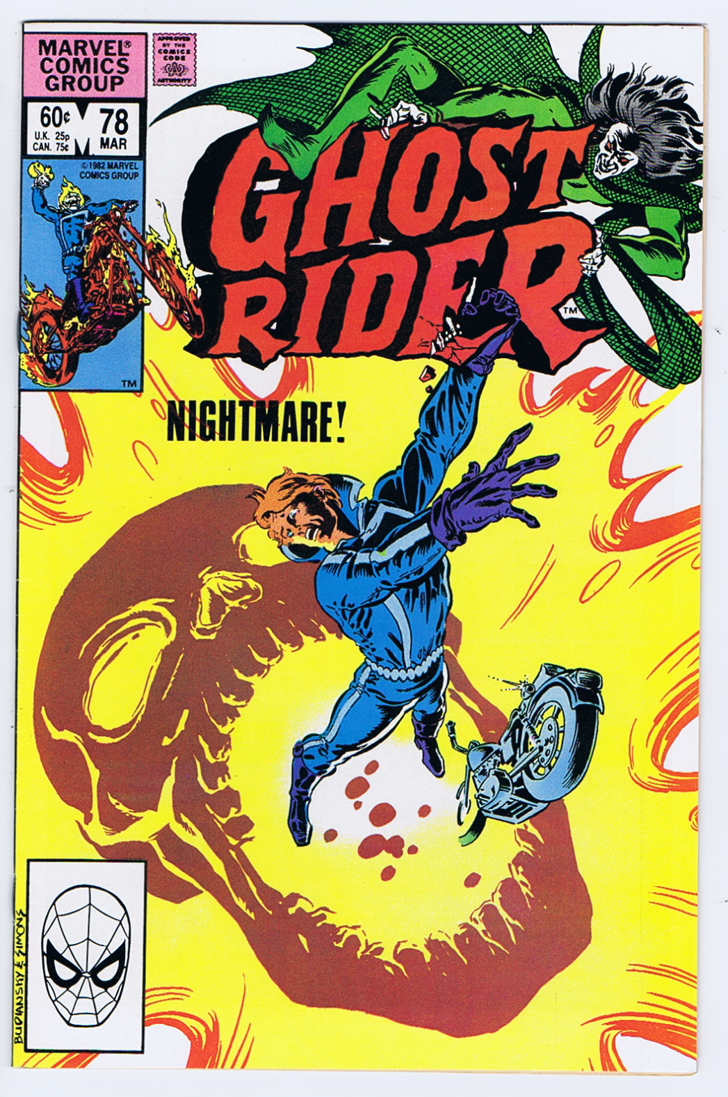 アメコミ Ghost Rider Marvel Ghost Rider #78 Marvel 1983
