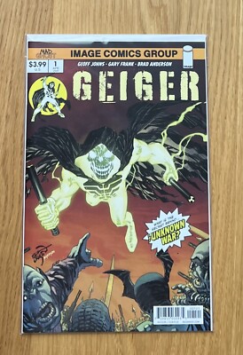 GEIGER #1 COVER B ERIK LARSEN VARIANT 1ST PRINTING (2021, IMAGE COMICS)