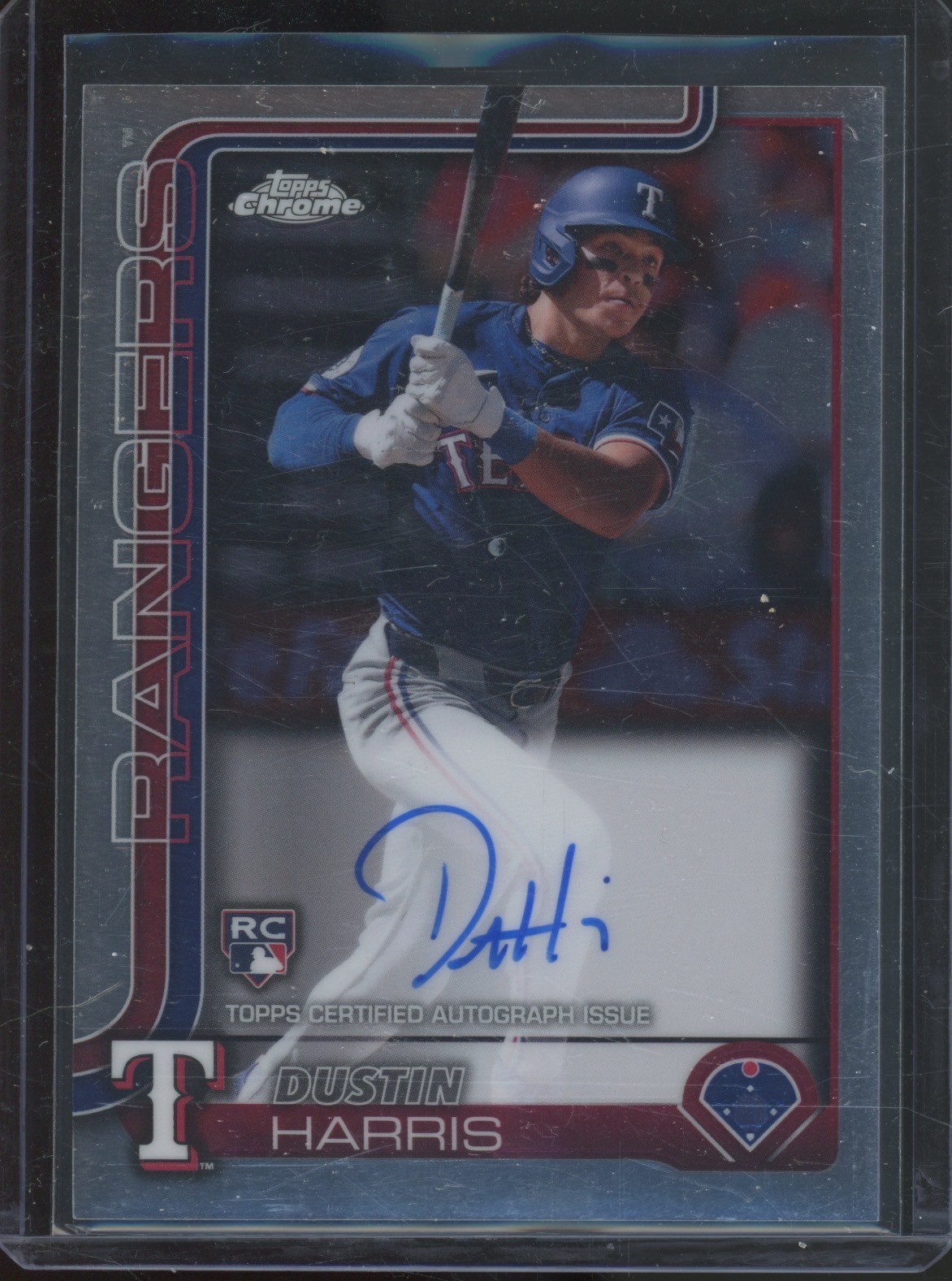 2025 Topps Chrome Dustin Harris Auto Autograph RC Rookie